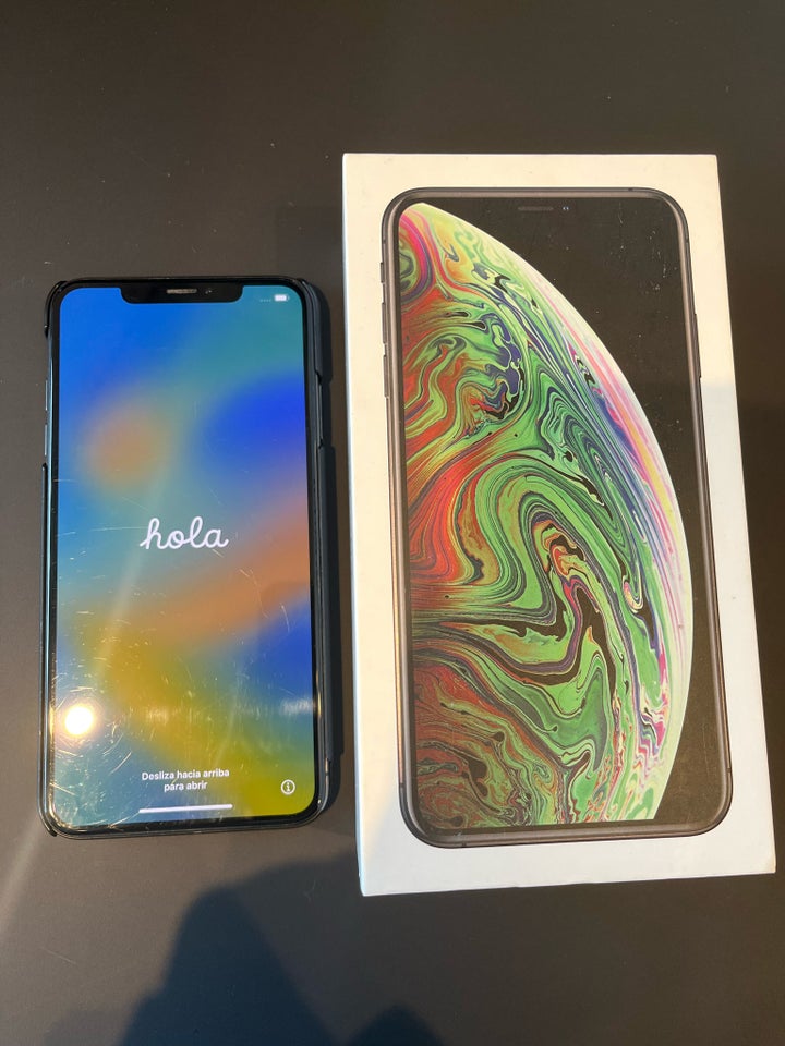 iPhone XS Max, 64 GB, sort