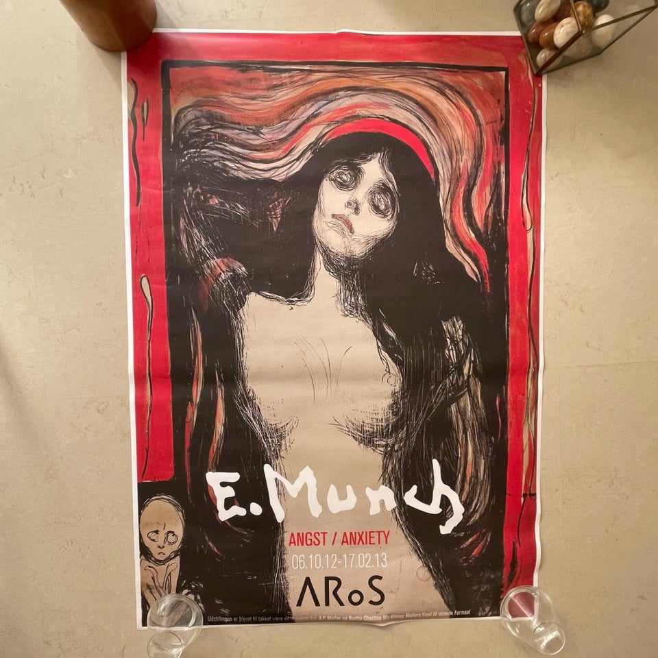 Kunstplakat Edvard Munch motiv: