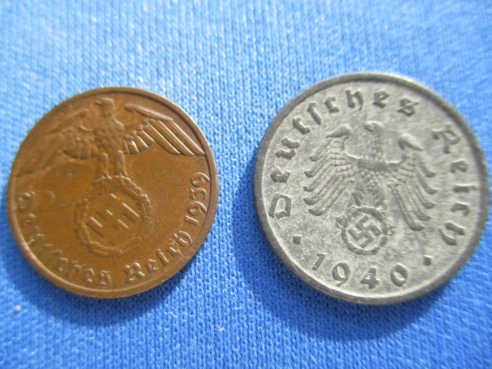 Vesteuropa, mønter, 1 pfennig