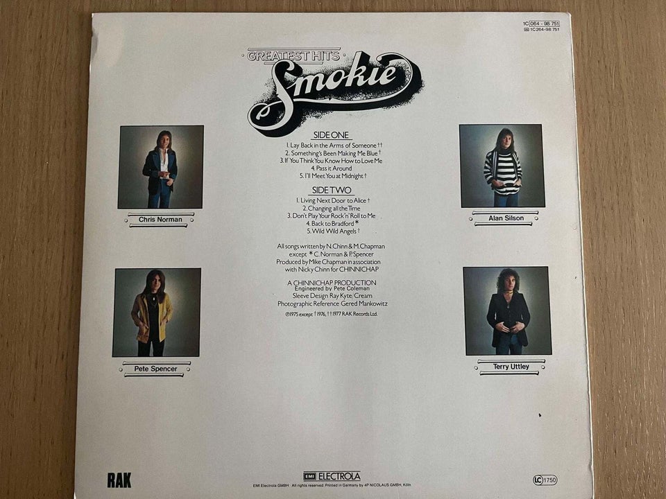 LP, Smokie, Greatest Hits