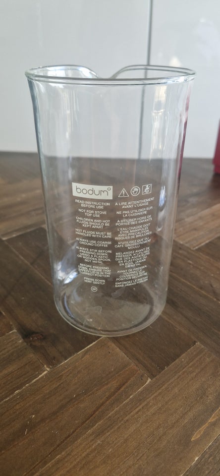 Glas til bodum stempelkande