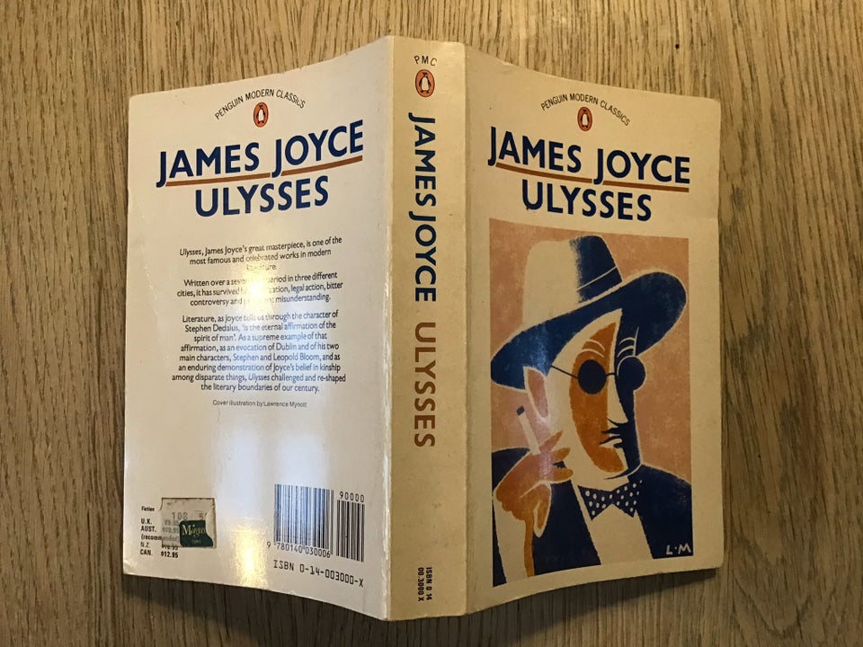 Ulysses, James Joyce, genre: roman