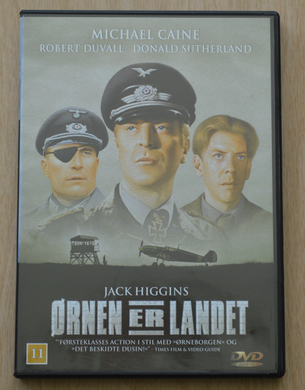 Ørnen er landet, DVD, action