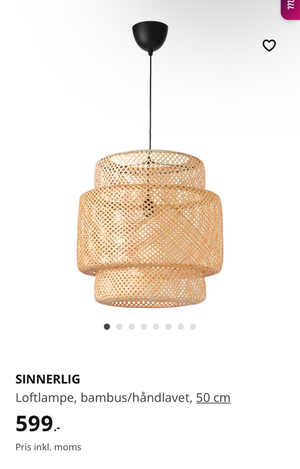 Anden loftslampe, Sinnerlig