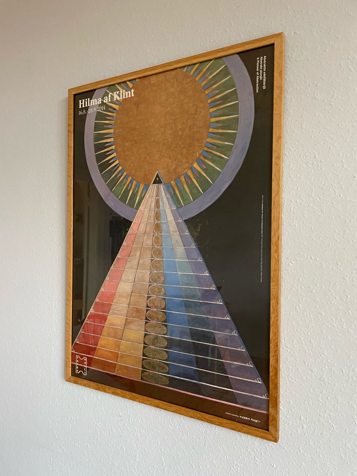 Plakat, Hilma af Klint, b: 50 h: 70