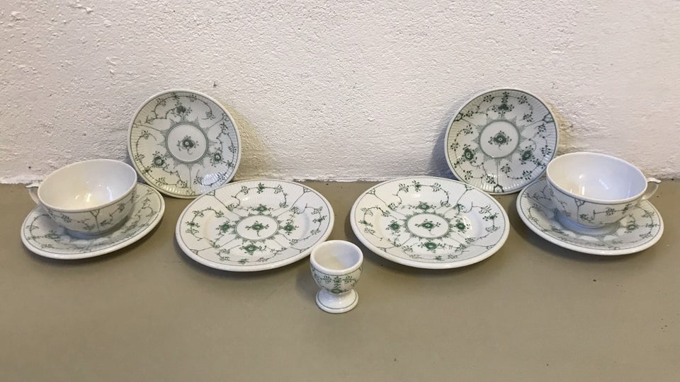 Porcelæn Tekop Kop Tallerken