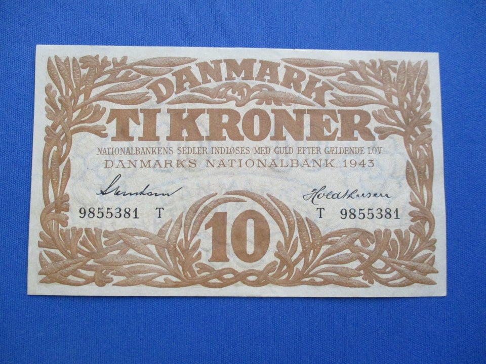 Danmark, sedler, 10 kr