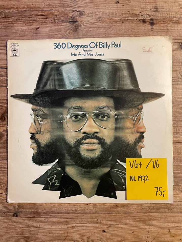 LP, Billy Paul, 360 Degrees of Billy