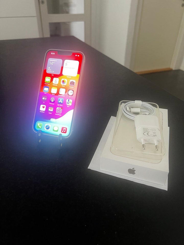 iPhone 13, 128 GB, hvid