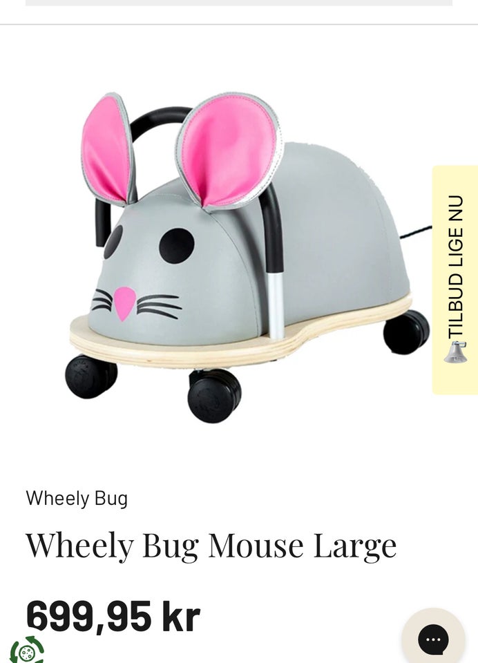 Andet legetøj, Wheely Mouse - Large