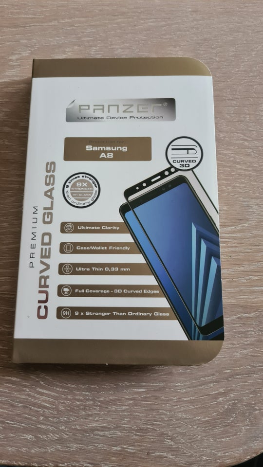 Skærmbeskyttelse t Samsung A8