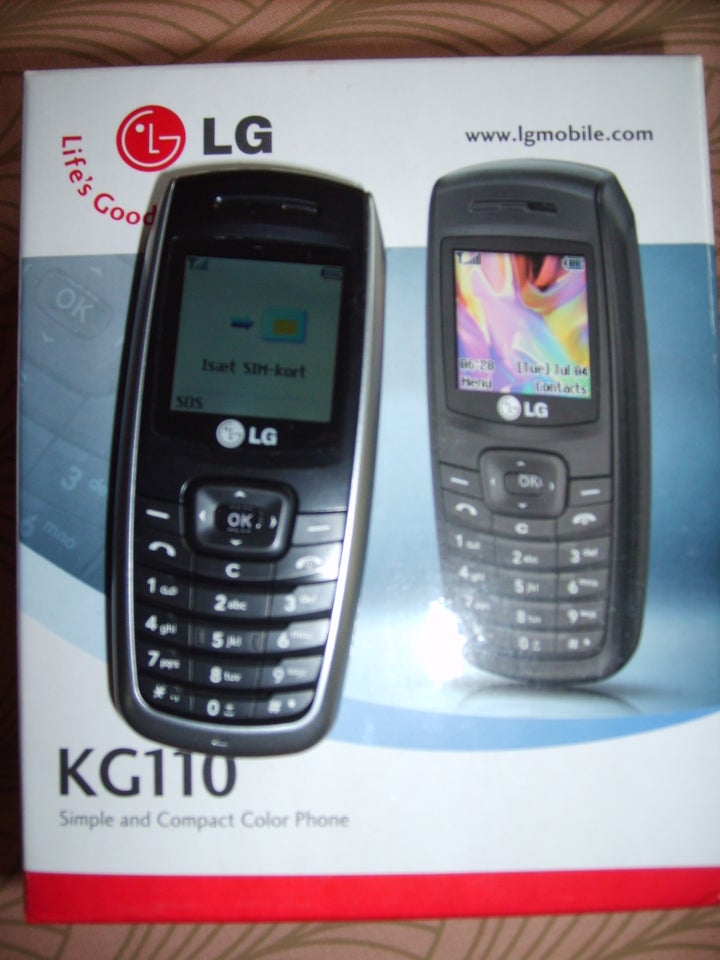 LG KG110 og Siemens S55 God