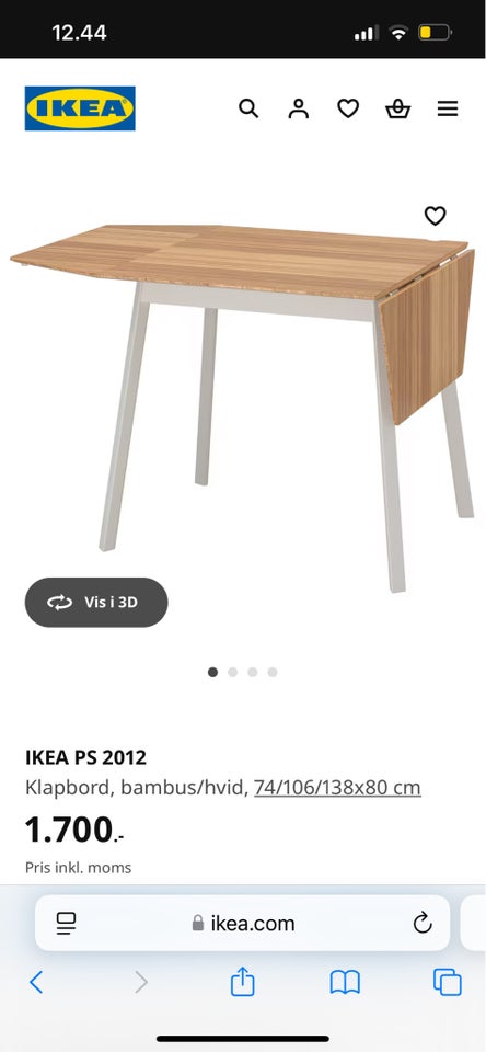 Andre borde, Ikea