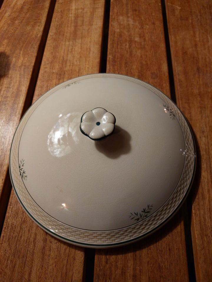 Porcelæn, Skål med låg, Aluminia