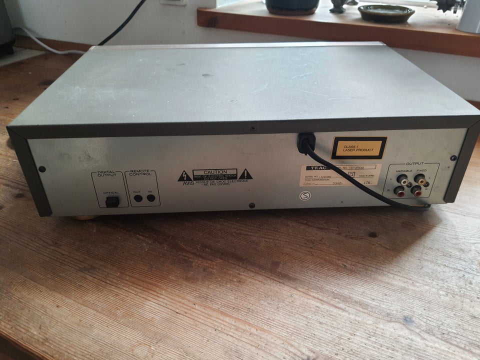 CD afspiller, Teac, Z500