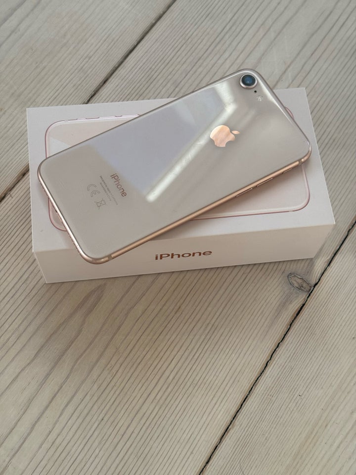 iPhone 8, 256 GB, guld