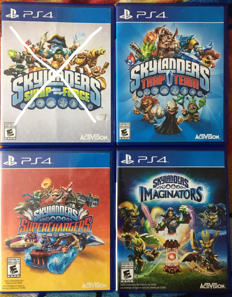 Skylanders, PS4