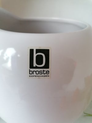 Porcelæn Stor kande Broste