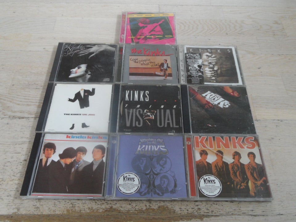 KINKS: 10 CD MED KINKS, rock