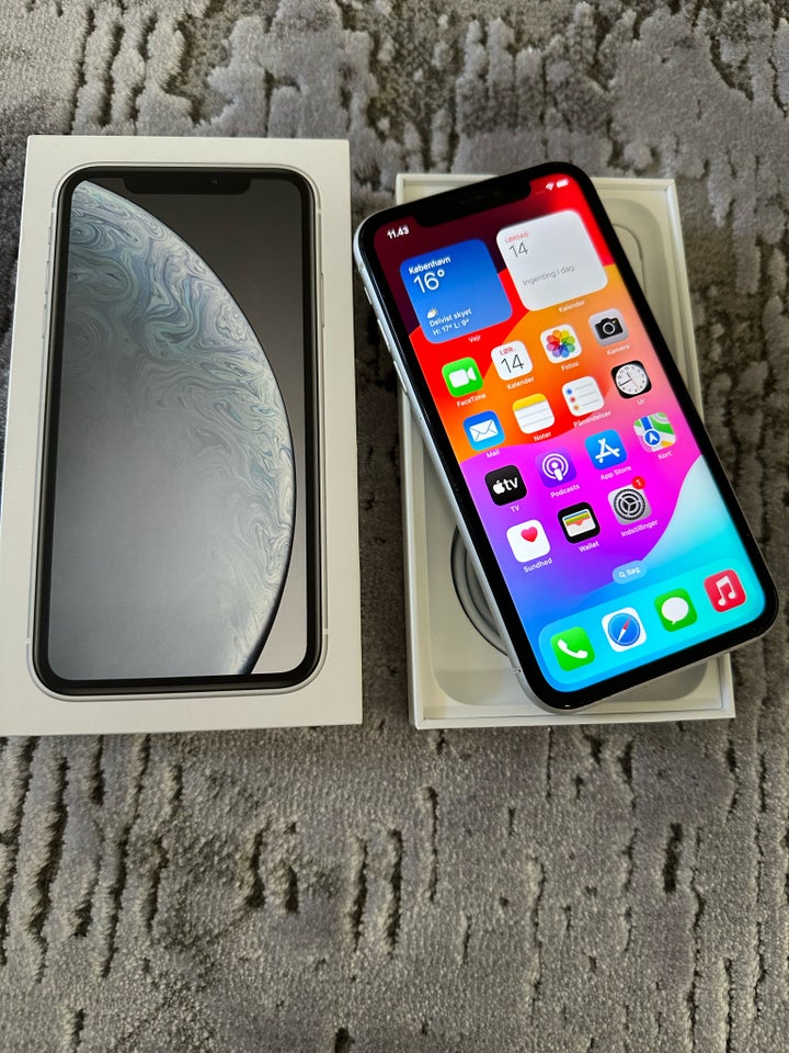 iPhone XR 64 GB hvid