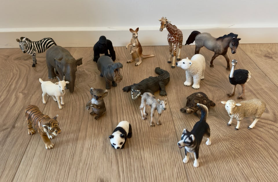 Dyr, Stor samling, Schleich