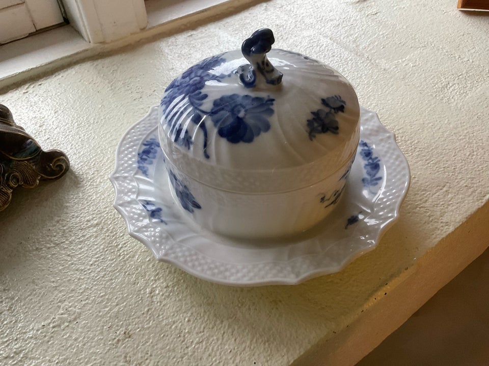 Porcelæn, Blå blomst svejfet