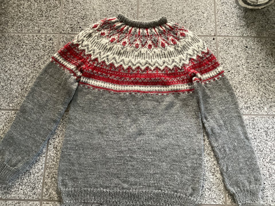 Sweater, Håndstrikket , str. 40