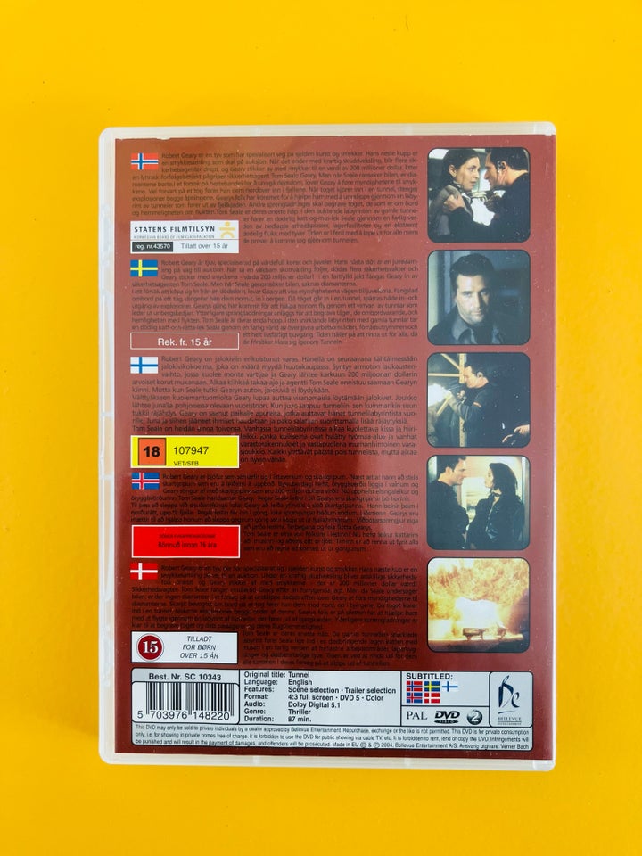 DVD, thriller