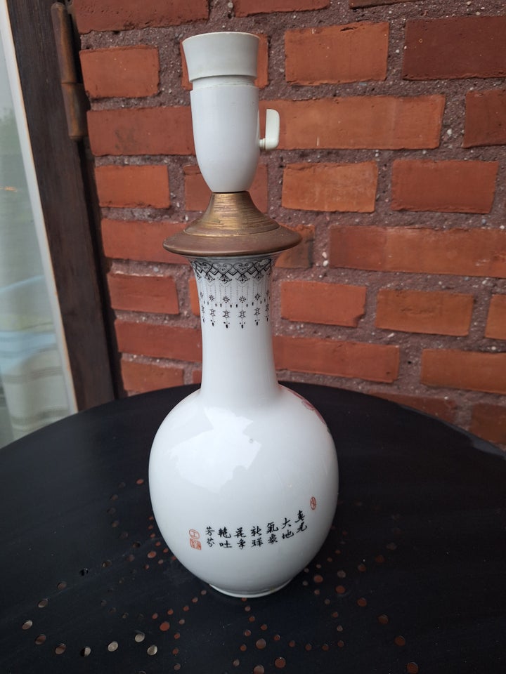 Lampe, Porcelæn