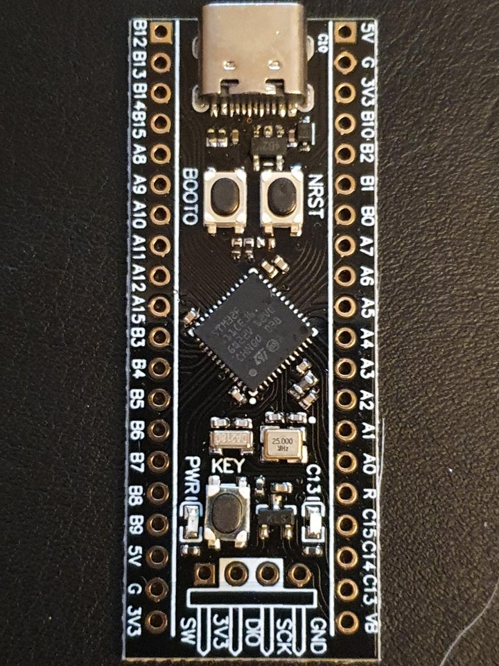 Andet, STM32F411CEU6 blackpill