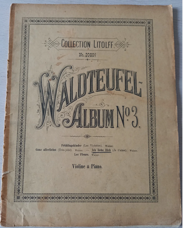 Nodehæfte, Waldteufel album no 2 og