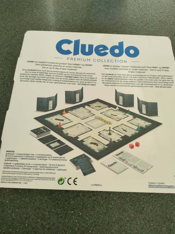 Cluedo, brætspil