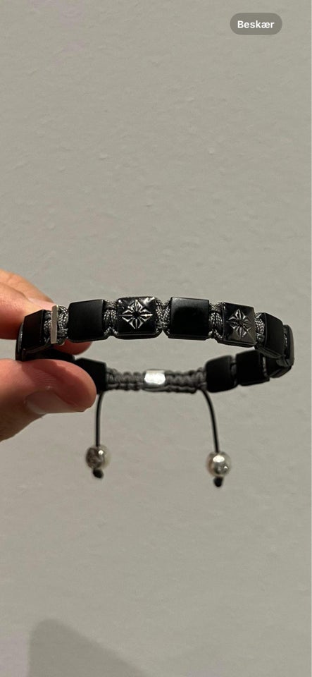 Armbånd, hvidguld, Shamballa