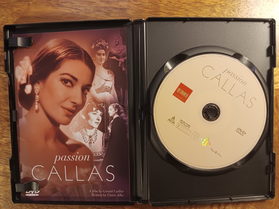 Passion Callas, DVD, dokumentar