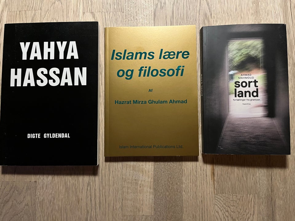 3 bøger sælges, Yahya Hassan, Gulam