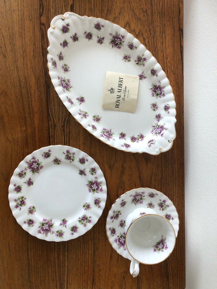 Porcelæn, Kaffestel, Royal Albert