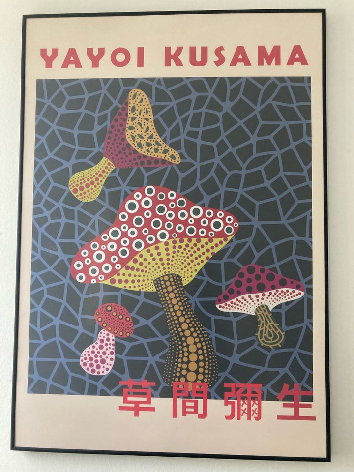 Plakat Yayoi kusama b: 70 h: 100