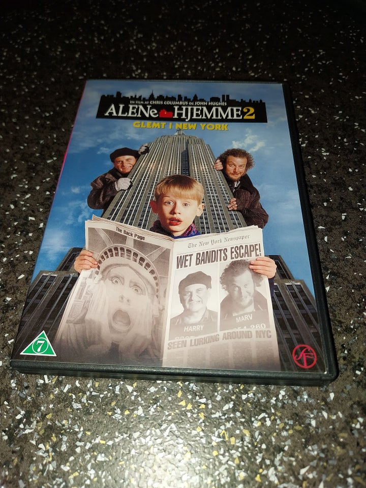 Alene Hjemme 2, DVD, familiefilm