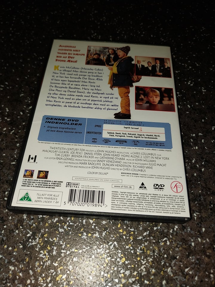 Alene Hjemme 2, DVD, familiefilm