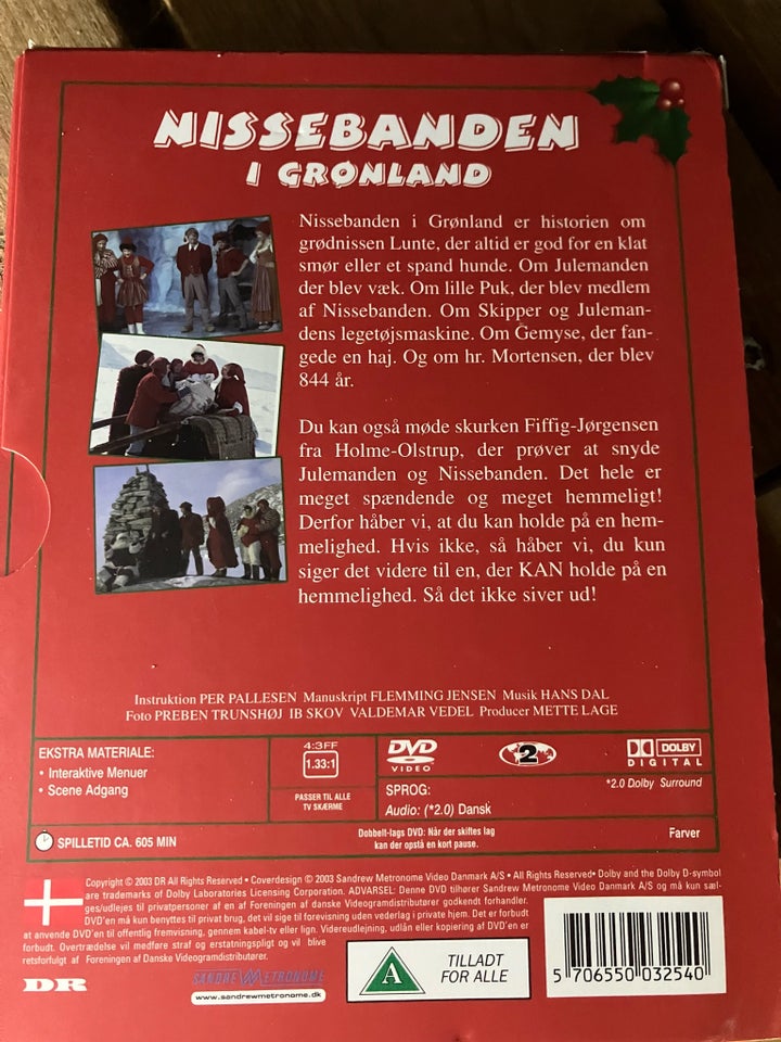 Nissemanden i Grønland, DVD, andet