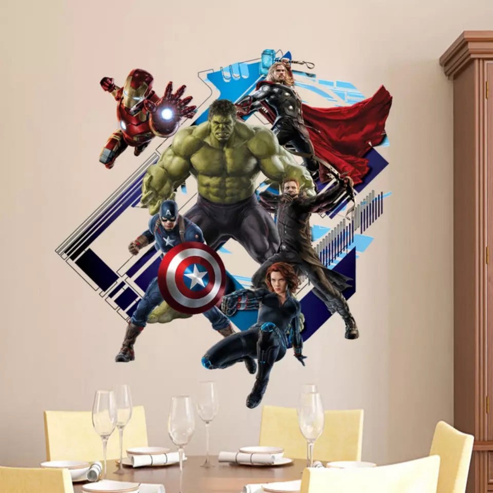 WALLSTICKER motiv: AVANGERS b: