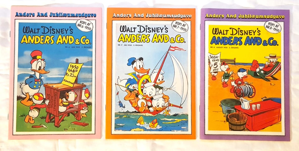 ANDERS AND  Co. og DISNEY – bøger og