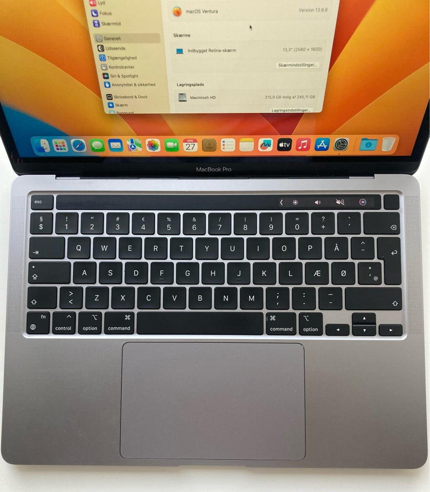 MacBook Pro 13” m1-chip / 256 gb ssd