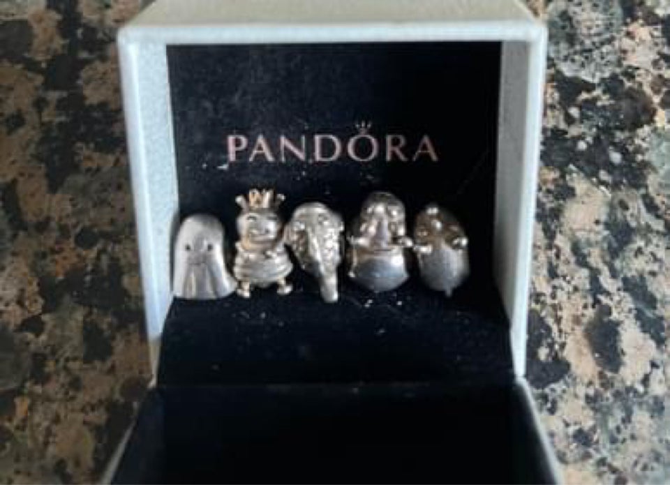 Charms, sølv, Pandora