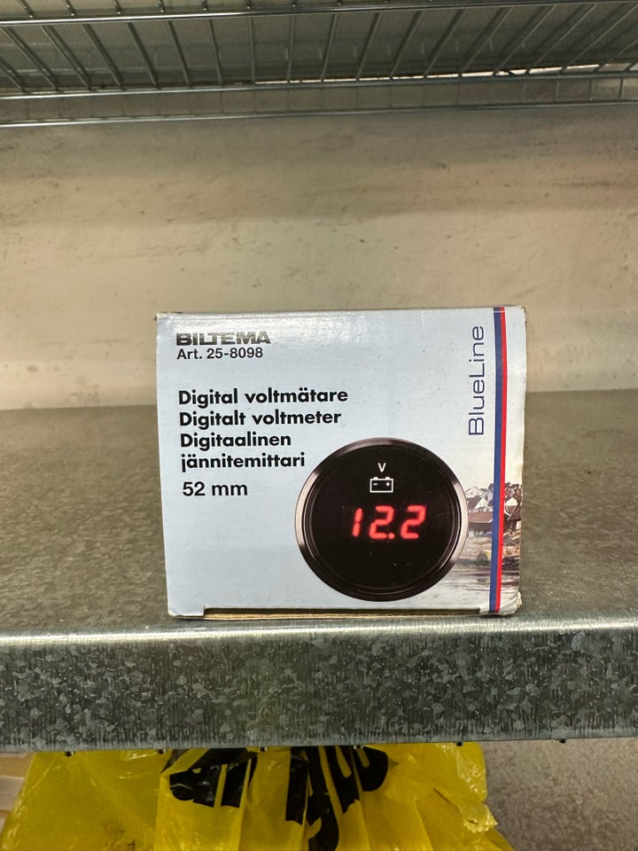 Digitalt voltmeter Nyt