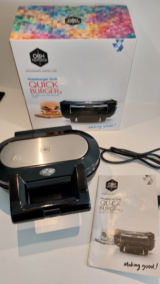 Burger maker Obh nordica