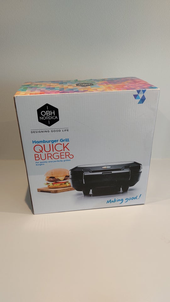 Burger maker Obh nordica