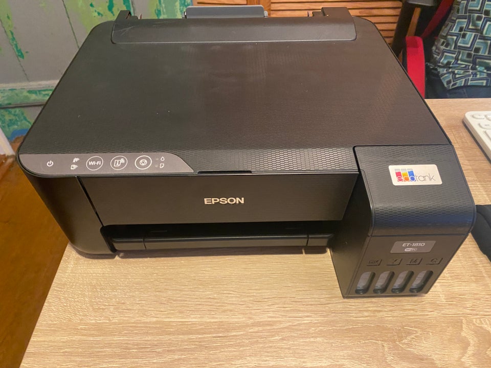 Blækprinter, m. farve, Epson