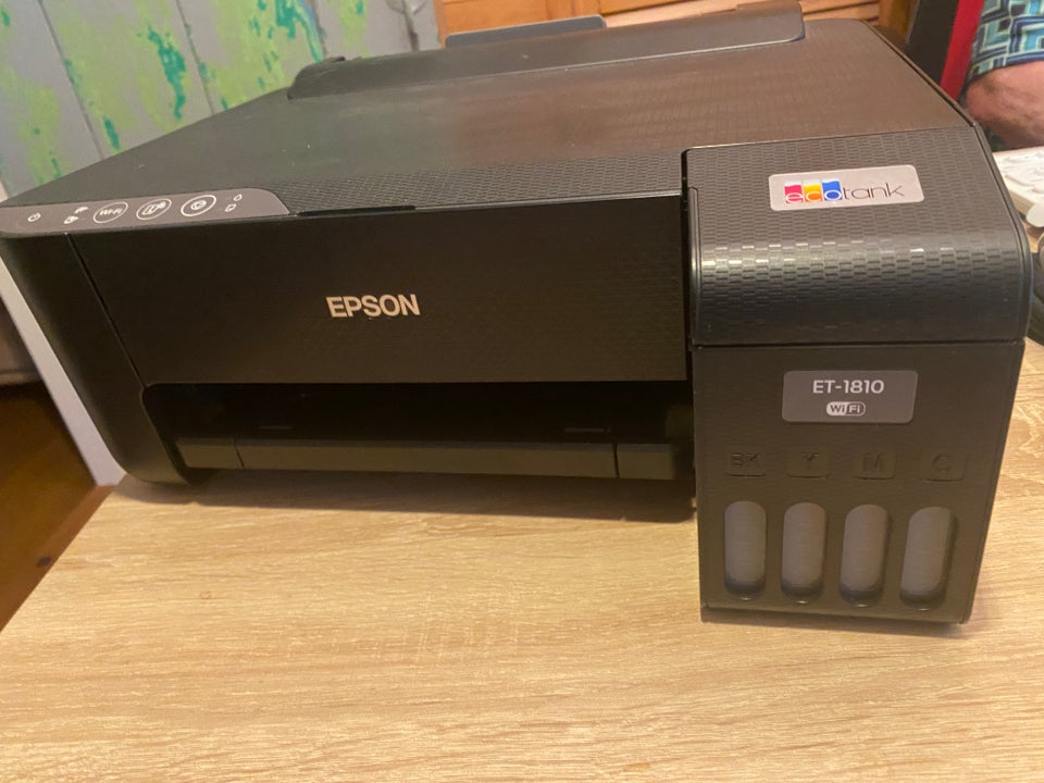 Blækprinter, m. farve, Epson