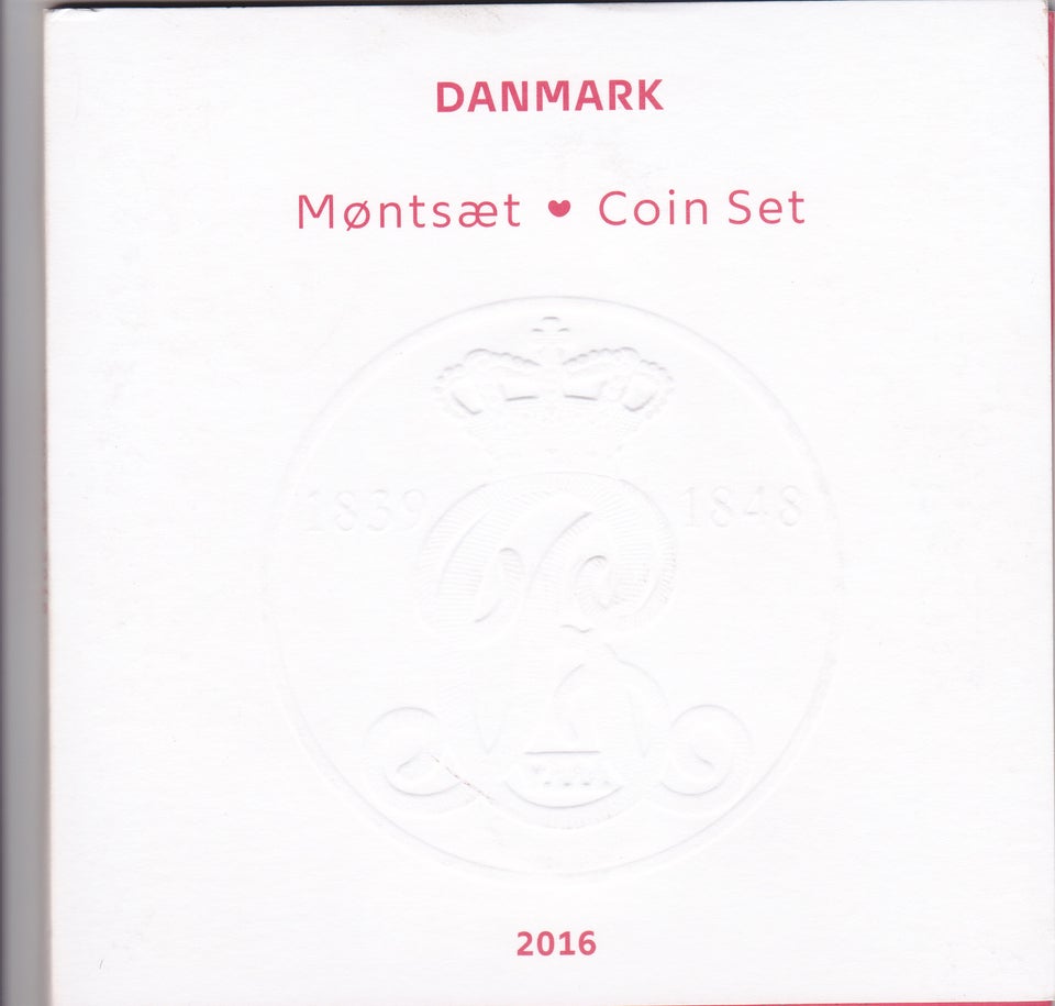 Danmark mønter 2016